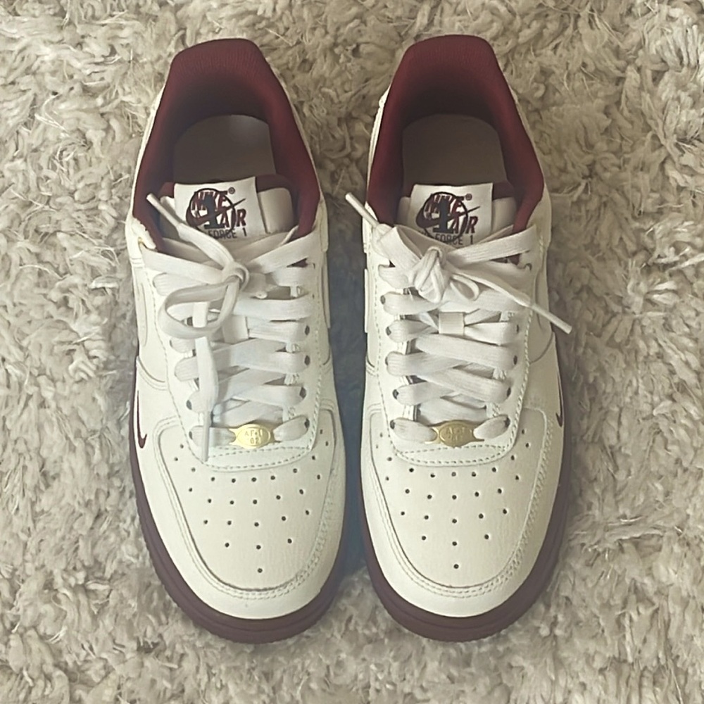 Woman’s Air Force 1 special edition 40th anniversary- sail team red